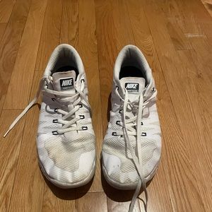 Mens white Nike shoes size 13